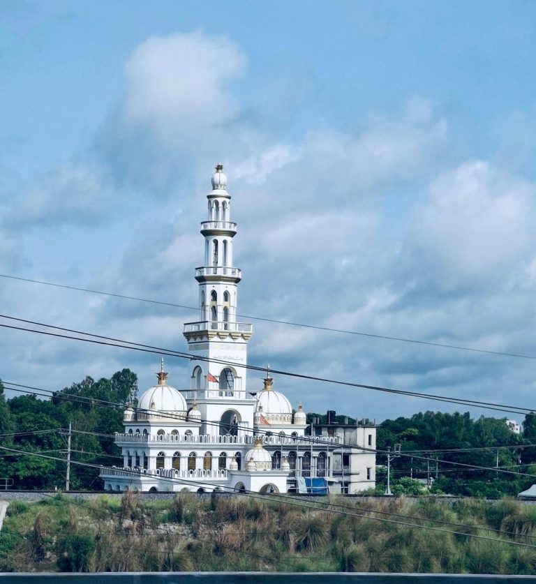 ঢাকা-মাওয়া এক্সপ্রেসওয়ের হৃদয়ছোঁয়া সৌন্দর্য: স্থাপত্য ও তাওহিদের সম্মিলনে 'আল মদিনা জামে মসজিদ' 1 IMG 20250617 WA0203