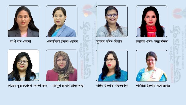 নারী নেতৃত্বে কুমিল্লা উদ্ভাসিত: ৯ ইউএনও ও ৮ এসিল্যান্ড পদে দায়িত্বে নারী কর্মকর্তারা 1 রীমা 20250706 014015 0000