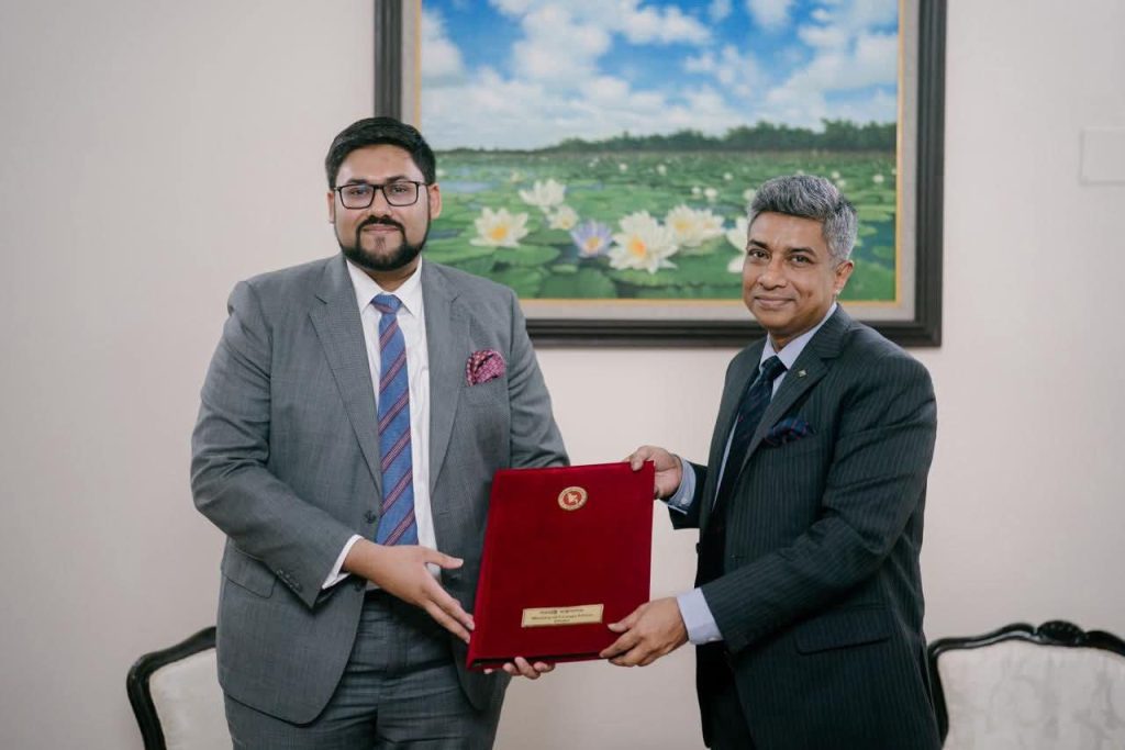 বাংলাদেশে ক্রোয়েশিয়া অনারারি কনসাল হলেন কাজী শাহ মোজাক্কের ইশমাম