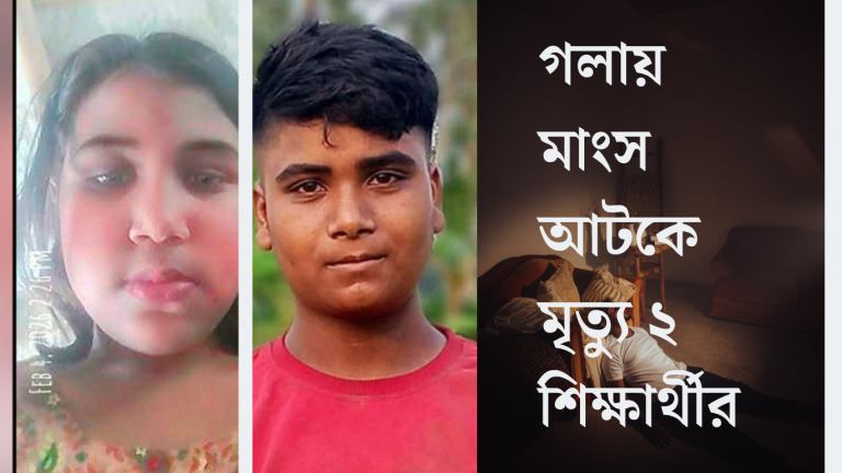 গলায় মাংস আটকে চুয়াডাঙ্গা-জামালপুরে দুই শিক্ষার্থীর মৃত্যু 1 গলায় মাংস আটকে মৃত্যু