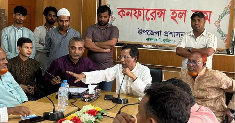 ‘আমি না চাইলে কেউ সাংবাদিকতা করতে পারবে না’—এমপি মোবাশ্বের আলম ভূঁইয়া