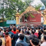 আদর্শ সদর উপজেলা বিএনপির স.ভাউল .েরাও করেছে। আজ রোববার দুপুরে। ছবি প্রথম আলো