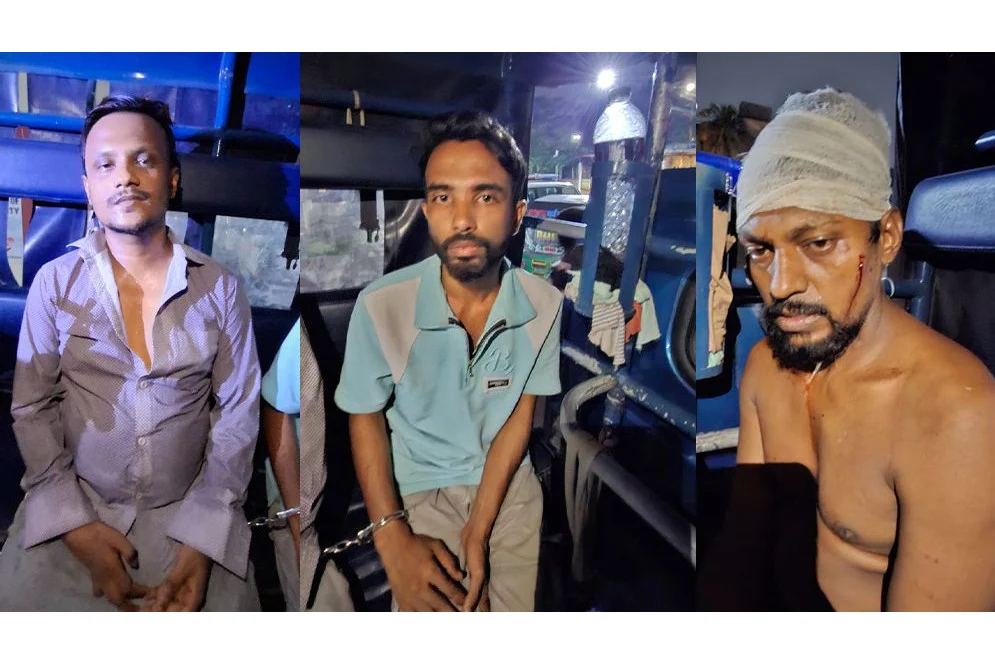 নারায়ণগঞ্জে মাদকবিরোধী অভিযানে পুলিশের ওপর হামলা, আহত ৫; গাঁজাসহ গ্রেপ্তার ৩ 1 নারায়ণগঞ্জে পুলিশের ওপর হামলা