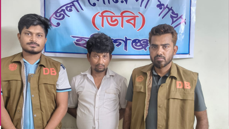 মাধবপুরে ইয়াবাসহ গ্রেপ্তার