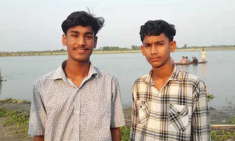 ধরলা নদীতে দুই ভাই নিখোঁজ