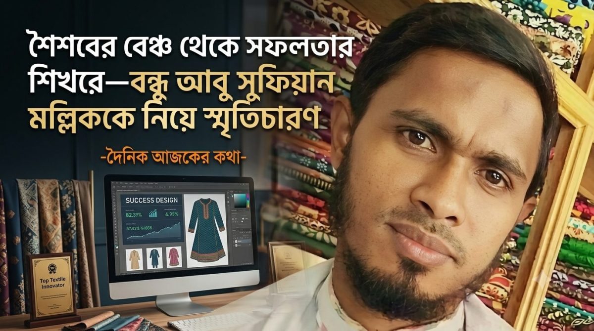 বাল্যবন্ধু থেকে সফল ব্যবসায়ী: আবু সুফিয়ান মল্লিককে নিয়ে কিছু স্মৃতি ও ভালোবাসার কথা