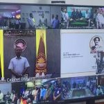 ঝালকাঠি জেলা প্রশাসনের আয়োজনে জাতীয় কবি কাজী নজরুল ইসলামের জন্মজয়ন্তী উদযাপন অনুষ্ঠান।
