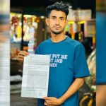 বিশ্বকাপ ম্যাচ নিয়ে ক্ষোভ, ফিফা সভাপতি-রেফারির বিরুদ্ধে থানায় নোয়াখালীর তরুণ 2 ফিফার সভাপতি ও ম্যাচ রেফারির বিরুদ্ধে করা অভিযোগ হাতে মো. রাকিব।