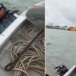 মুরাদনগরগামী নতুন ট্রলারে লঞ্চের ধাক্কা, নিখোঁজ দুই আরোহী 3 সদরঘাটে মুরাদনগরগামী ট্রলারডুবির পর উদ্ধার অভিযানে ডুবুরি দল