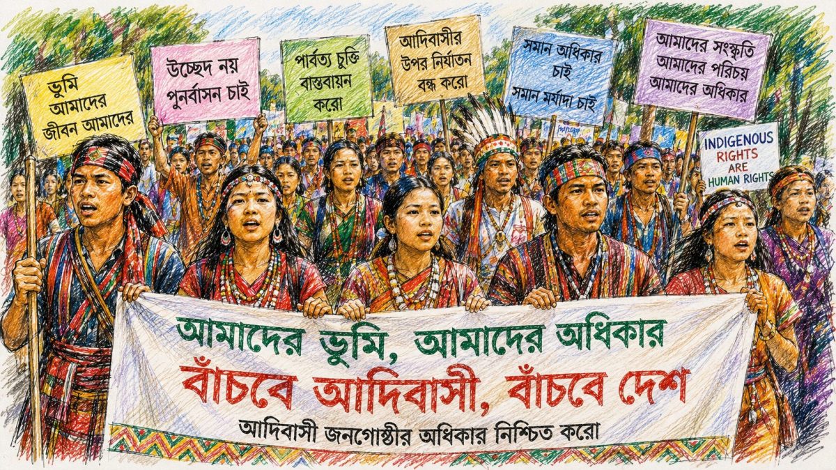 আন্তর্জাতিক আদিবাসী দিবস ২০২৬: ন্যায়বিচার, সমঅধিকার ও জাতিসত্তার স্বীকৃতি জরুরি