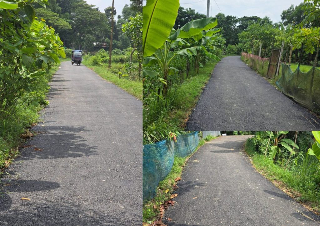 মুরাদনগরে দৃষ্টিনন্দন কাজিয়াতল লিংক রোড, বদলাচ্ছে যোগাযোগব্যবস্থা