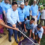 দেবীদ্বারে জাতীয় মৎস্য পক্ষ-২০২৬ উদ্বোধন উপলক্ষে উপজেলা পরিষদের পুকুরে মাছের পোনা অবমুক্তকরণ, র‌্যালি, পুরস্কার বিতরণ ও আলোচনা সভায় বক্তব্য দেন প্রধান অতিথি উপজেলা নির্বাহী কর্মকর্তা (ইউএনও) অশোক বিক্রম চাকমা।