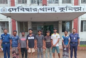দেবীদ্বারে পুলিশের মাদকবিরোধী অভিযান, ৬ জনের কারাদণ্ড