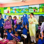 শিক্ষার্থীদের হাতে স্কুল ব্যাগ, গাছের চারা রোপণ করলেন এমপি মোশারফ হোসেন