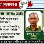 তনু হত্যা মামলায় ফের গ্রেপ্তার সাবেক সেনাসদস্য হাফিজুর 2 তনু হত্যা মামলায় আদালতের নির্দেশ অমান্য করে আত্মসমর্পণ না করায় কেরানীগঞ্জের নিজ বাসা থেকে পিবিআইয়ের হাতে পুনরায় গ্রেপ্তার সাবেক সেনাসদস্য হাফিজুর রহমান। ছবিতে হাফিজুর রহমান ও নিহত সোহাগী জাহান তনু। ছবি : দৈনিক আজকের কথা