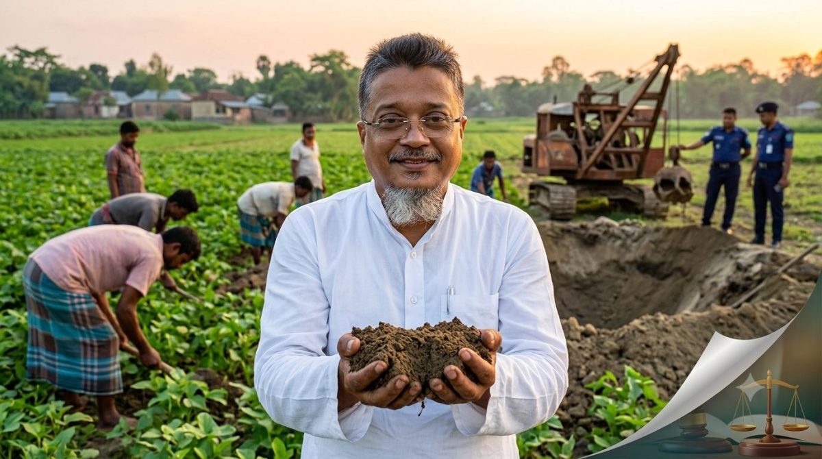 কৃষকের কান্না আদালতে পৌঁছাল আবুল কালাম আজাদের হাত ধরে, মুরাদনগরে ড্রেজার বন্ধে হাইকোর্টের নির্দেশ