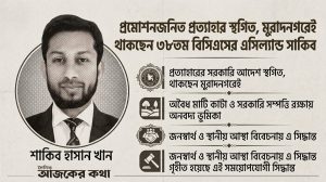 মুরাদনগরেই থাকছেন এসিল্যান্ড সাকিব, প্রমোশনজনিত প্রত্যাহার স্থগিত
