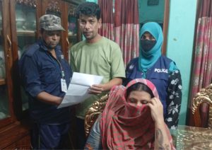 দেবীদ্বারে মাদক বিক্রির সময় ‘হানিট্র্যাপ’খ্যাত লেডি ডন লাইলি গ্রেপ্তার