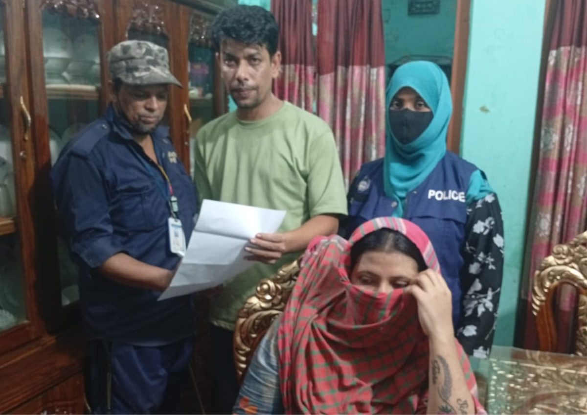 দেবীদ্বারে মাদক বিক্রির সময় ‘হানিট্র্যাপ’খ্যাত লেডি ডন লাইলি গ্রেপ্তার