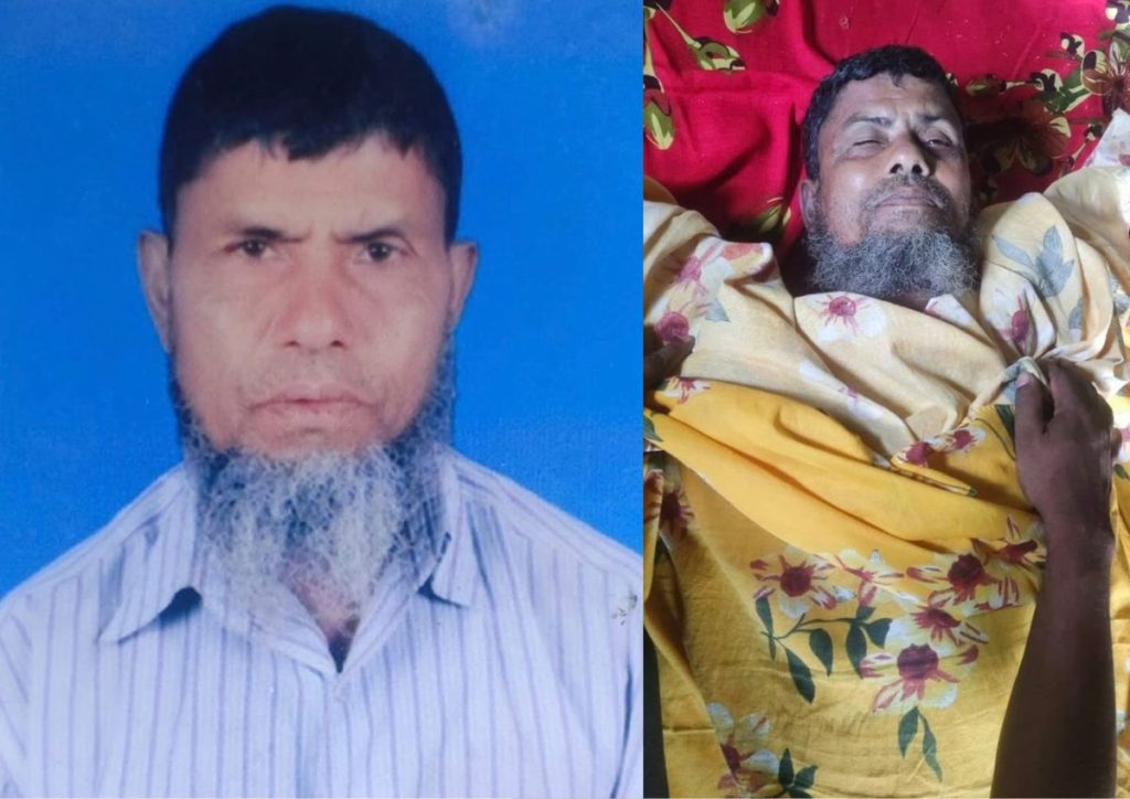 দেবীদ্বারে সাপের কামড়ে জেলে নিহত