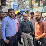 দেবীদ্বারে বেসরকারি হাসপাতাল ও ডায়াগনস্টিক সেন্টারে ভ্রাম্যমাণ আদালতের অভিযান চলাকালে তোলা ছবি।