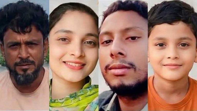 হোমনার পরিবারের ৩ জনের মরদেহ উদ্ধার, মেঘনায় এখনো নিখোঁজ বাবা